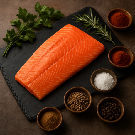 Silver Salmon Fillet